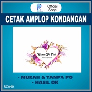 amplop kondangan amplop custom amplop sumbangan kecil 11x7cm rca26 - rca40