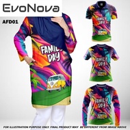 EvoNova Baju Muslimah FAMILY DAY Labuh Couple Set BLVCKROSE APPAREL Baju Muslimah Murah Perempuan Bu