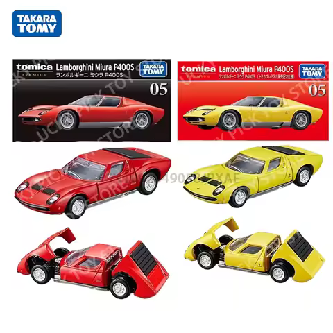 Original 2026 Takara Tomy Tomica Premium Series TP05 Lamborghini Miura P400S Alloy Car Models Collec