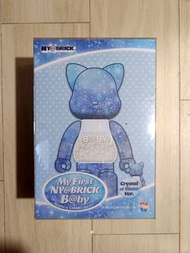 罕有✨My First NY@Brick B@by 雪花水晶版 雪水晶 bearbrick  NYbrick 500% 生日禮物  be@rbeick 擺設 潮物 Crystal of snow ve