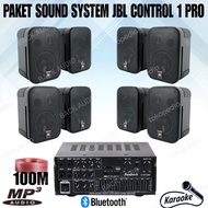 paket sound system indoor dan outdoor 8 speaker jbl 4 inch paket jbl