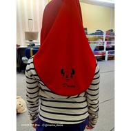 🔥#ibugarang🔥KIDS SPORT HIJAB CUSTOMADE (TUDUNG SUKAN PIPING CUSTOMADE)