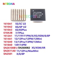 5Pcs USB Tristar U2 USB IC Chip For iphone 11 12 13 Pro Max X XS 7 8 Plus Mini 1616A0 1614A1 1612A1 