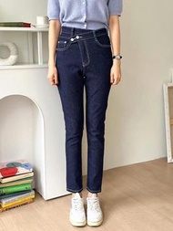 Odd eye韓國高腰牛仔褲
