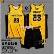 [free Custom Name Number]2025 Basketball Set Jersey Baju Sleeveless V-neck Collar Full Sublimation M