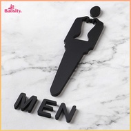 Toilet Door Sign WC Sign Restroom Sign