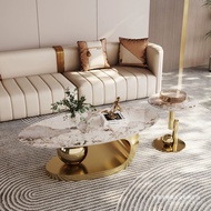 Combination Household Modern Rock Coffee Table Factory Direct Sales Living Room Simple Tea Table Sma