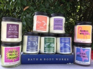 เทียนหอมไส้เดียว medium size bath&amp;body works