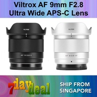 Viltrox AF 9mm F/2.8 AIR Ultra Wide Angle APS-C Lens (Black X / E / Z Mount) (Silver X Mount) (9 f2.