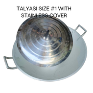 CAST IRON #1 SIZE TALYASI WITH COVER FRYING PAN WITH COVER LENGTH PAN 68CM COMMON USE FOR BIG COOKIN