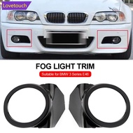 LOVETOUCH Car Front Bumper Fog Light Ring Cover Lamp Grille Surround Trim Replacement Left or Right 
