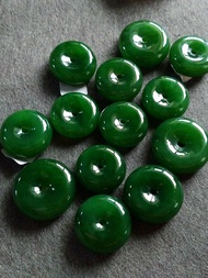 Asli Xinjiang Hetian Jade Jasper Aksesori Gantung Selamat Gesper Loket Kalung Loket Jed Jenis Wanita