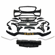 For C Class Car Front bumper kit Lip Spoiler bodykit for Mercedes Benz W205 C180 C200 C260 2015 2016