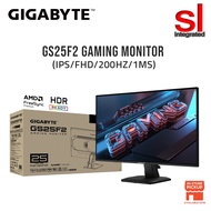 Gigabyte GS25F2 24.5'' SS IPS FHD 200HZ 1MS(GTG) HDR AMD FreeSync Premium Gaming Monitor