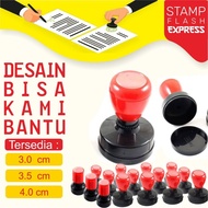 Round Automatic Stamp size 4.5 Cm Office Supplies Stationery and School Supplies