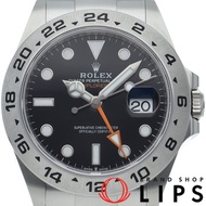 นาฬิกา Rolex Explorer II รุ่น 226570 พร้อมกล่อง ใบรับประกัน ตัวเรือนสแตนเลส สำหรับผู้ชาย สีดำ ขัดเงา