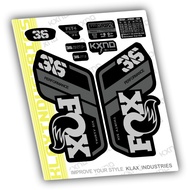Decal fork FOX 36 performance 2021 Klaten Decal Bike bicycle sticker