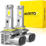 AUXITO 2PCS HB4/9006 LED Fog Light 6500K Cool White Adjustable Bulb For Halogen Replacement