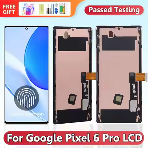 Amoled for Google Pixel 6 Pro Lcd Display Digital Touch Screen for Google Pixel 6 Pro GLUOG G8VOU GF