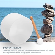 One set 7pcsCrystal singing bowl 432Hz singing Yoga Sound Introduction Manual Musical trument SevenT