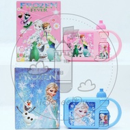 iSchoolDy Frozen Elsa Combo Lunch Box Water Bottle 350ML Set
