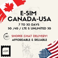 CANADA & USA eSIM