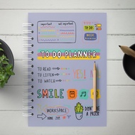 SG LOCAL Daily Hourly Planner To Do List A5 Notebook Time Management Life Work Goal ADHD Productivit