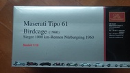 瑪莎拉蒂CMC Maserati Tipo 61 Birdcage 1:18 模型車