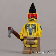 Lego 71001 Series 10 Minifigs Tomahawk Warrior 戰斧戰士 連底板 說明書 包裝袋 (全新開袋確認)