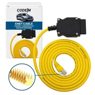 ENET Cable OBD2 for BMW F G i Series Coding, E SYS ISTA+ ICOM Bootmod3 Bimmercode Compatible, Heavy 