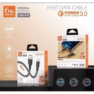 K01 1 and 3 Meter 120W 6G Xwin K01 Fast Charging Data Cable hp