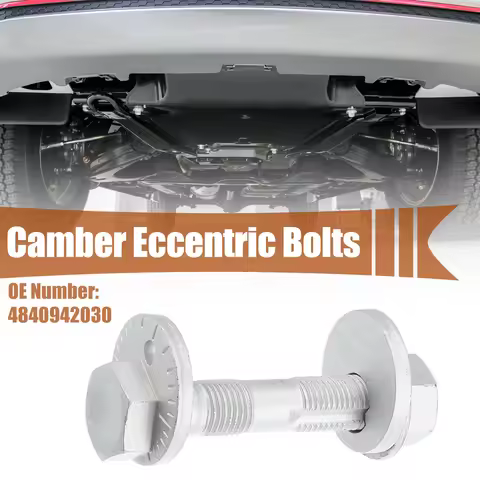 UXCELL 1-2 Set Eccentric Alignment Camber Bolt for Toyota Corolla iM 2017-2018 for Toyota RAV4 2010-