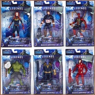 CG1 15CM AVENGERS SUPER HEROS ACTION FIGURE Iron Man / Captain America / Hulk / Spider-Man PVC Toys For Boys Girls Kid
