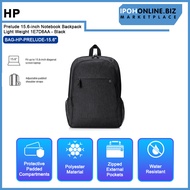 HP Prelude 15.6-inch Notebook Backpack Light Weight 1E7D6AA - Black