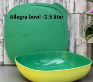 tupperware Allegra bowl 2.5L with lid