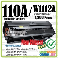 Compatible For HP 110A W1112A Laserjet HP 136 MFP 136a MFP 136w HP110A 108 108A 108w Printer Ink
