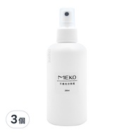 MEKO 不透光分裝噴瓶 200ml  白色  3個