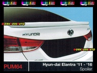 PUM64 Hyundai Elantra 2012 PU Spoiler Body kit Bodykit
