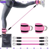 WATTLE Ankle Cuffs, Safety Abductors Adjustable Cable Ankle Straps, Training Gear Strength Training 