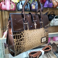 TAS BRANDED ORIGINAL Wanita Premium Murah Umano Vero Voni Croco s2323