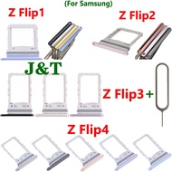 Sim Tray Holder For Samsung Z Flip 1 2 3 4 / Z Flip2 Flip3 Flip4 F7000 F7070 F7110 Card Tray Adapter