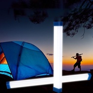 30W60W/80W LED Light Tube USB Rechargeable Tent Double Flashing Emergency Light Camping Outdoor Light