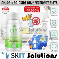 【SG Seller】Disinfection Chlorine Dioxide 100pc Effervescent Tablet Disinfectant 99.99% Kills Bacter