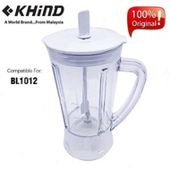 ORIGINAL Khind Blender ( JUG & SPOON & COVER ONLY ) for BL1012 _0855007