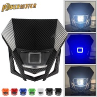 Motocross LED headlight for KTM Yamaha Kawasaki Suzuki Honda KLX CRF WR YZ 250 450 Fairing Dirt Bike