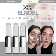 ELROEL Blanc Cover Cream Stick 13g Light Deep V203 Medium Foundation Korean Cushion Viral