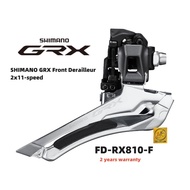 SHIMANO GRX RX810 Front Derailleur 2x11-speed FD-RX810-F Braze-on
