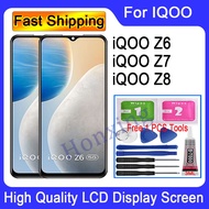 Original For Vivo IQOO Z6 IQOO Z7 Z7 (China) IQOO Z8 (China) LCD Touch Screen Replacement