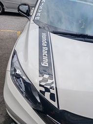 HONDA RACING BONNET STICKER