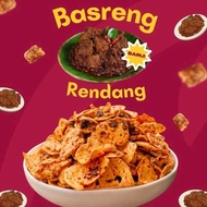 DKRIUK.ID Basreng Rendang Basreng Rendang Flavor Round Basreng